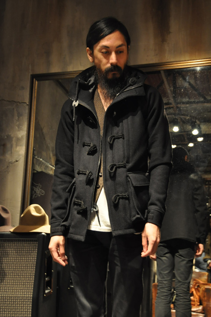 kuro_zintan RK 板 ロング その！ Punk Black Slit Metal Long Skirt