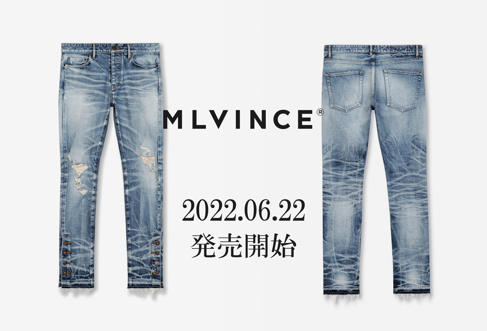 美品 デニムジーンズ 32インチ メルヴィンス MLVINCE - パンツ