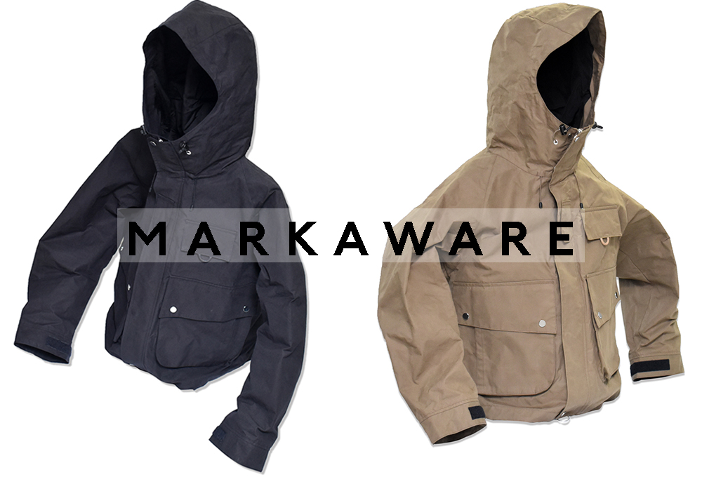 MARKAWARE 2022FW HOODED HUNTER JACKET II -HEAVY ALL WEATHER CLOTH