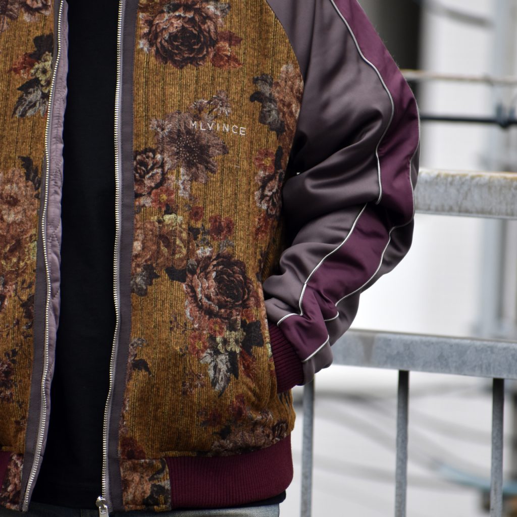 バンザイコシフリ 【MLVINCE】QUILTED SOUVENIR JACKET - BROWN ...