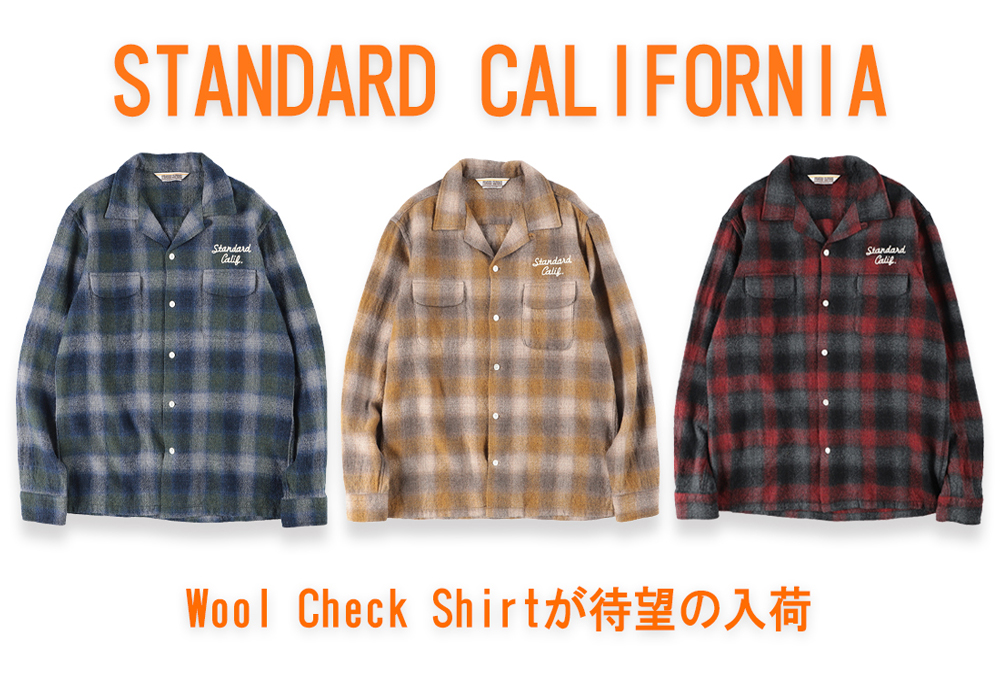 standard California ウールシャツ　xl