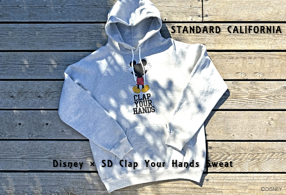 ClapYourHands人気 STANDARD CALIFORNIA×Disny ミッキー パーカー