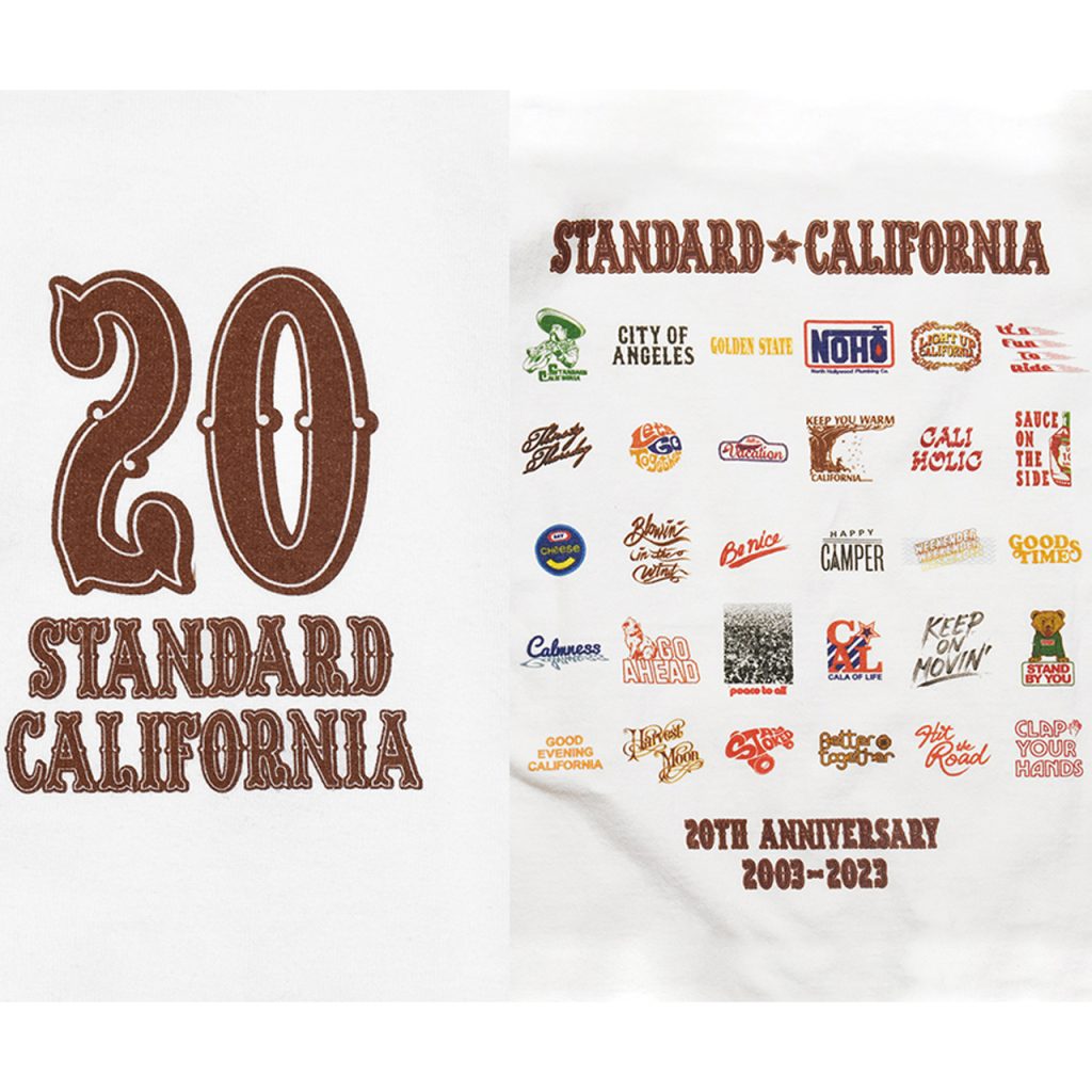 スタンダードカリフォルニア　20th anniversary