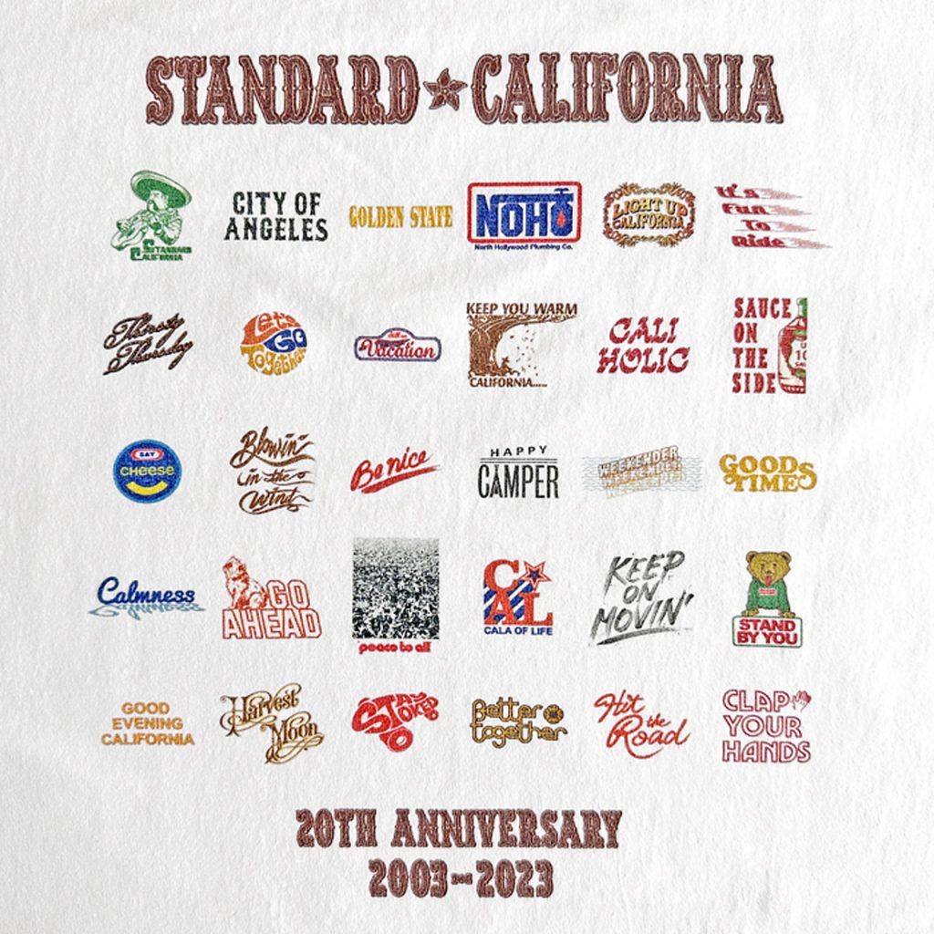 STANDARD CALIFORNIA (スタンダード カリフォルニア) 20周年記念