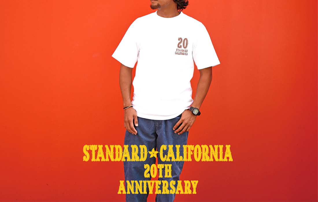 Standard California 20周年 Logo Tee