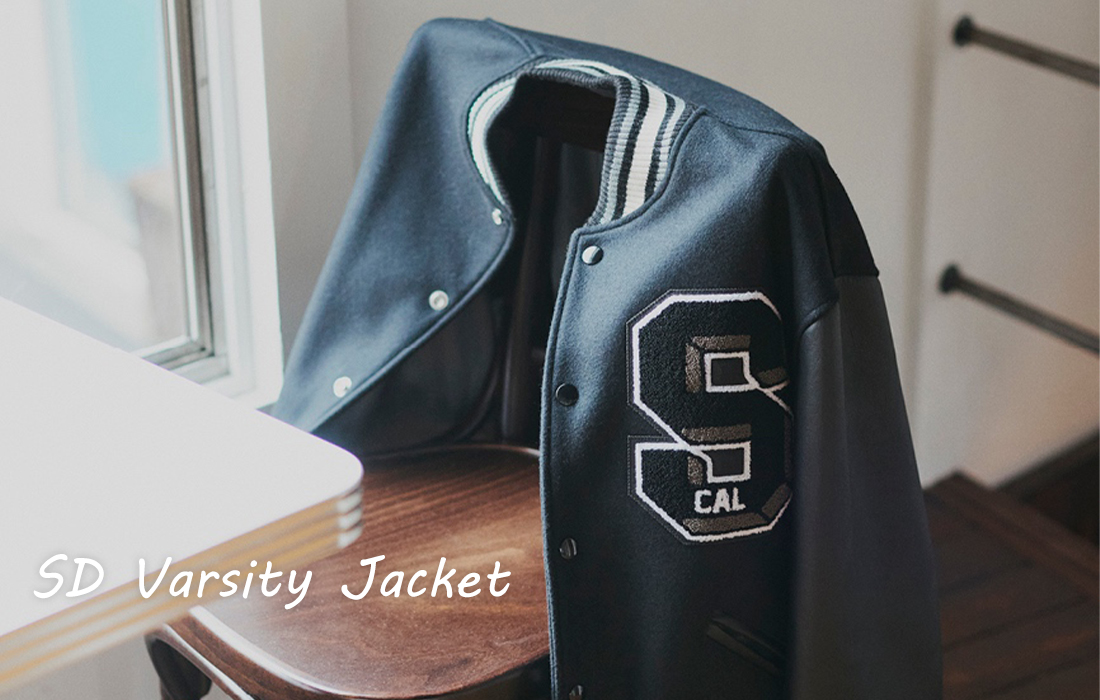 スタンダードカリフォルニア Varsity Jacket - www.stedile.com.br