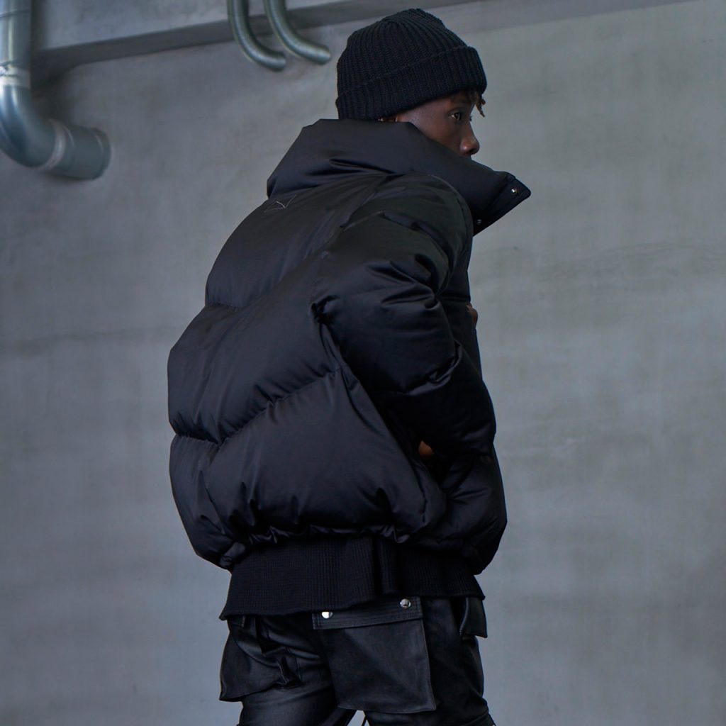 MLVINCE (メルヴィンス) | LIMONTA OLD SCHOOL DOWN JACKET BLACK