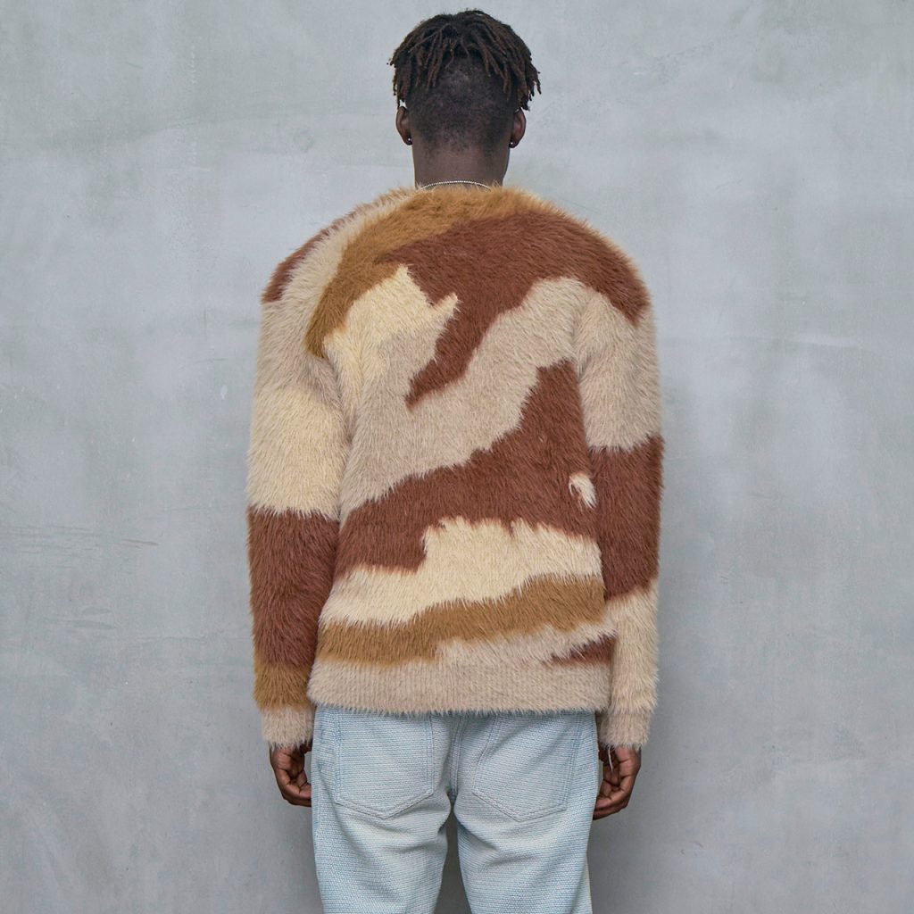 MLVINCE (メルヴィンス) | SHAGGY CARDIGAN DESERT CAMO