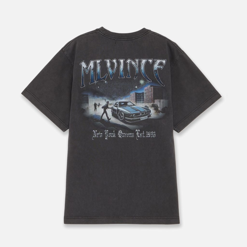 MLVINCE (メルヴィンス) | MLV MORTORS S/S TEE WASHED BLACK