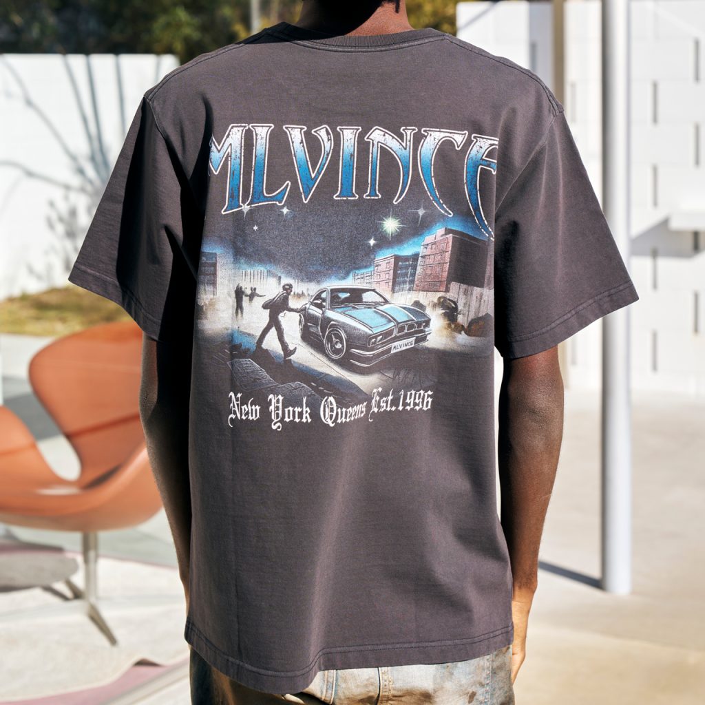 MLVINCE (メルヴィンス) | MLV MORTORS S/S TEE WASHED BLACK