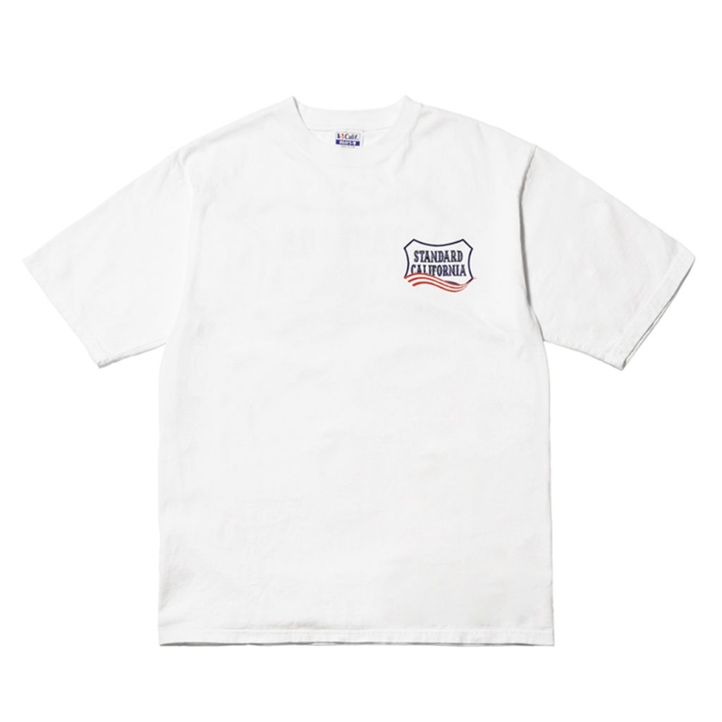 STANDARD CALIFORNIA (スタンダード カリフォルニア)｜SD Heavyweight Shield Logo T July 4th