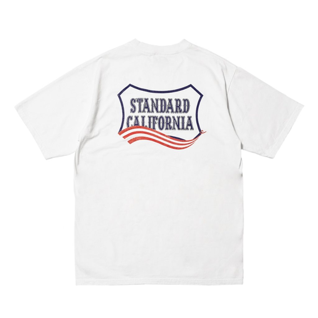 STANDARD CALIFORNIA (スタンダード カリフォルニア)｜SD Heavyweight Shield Logo T July 4th